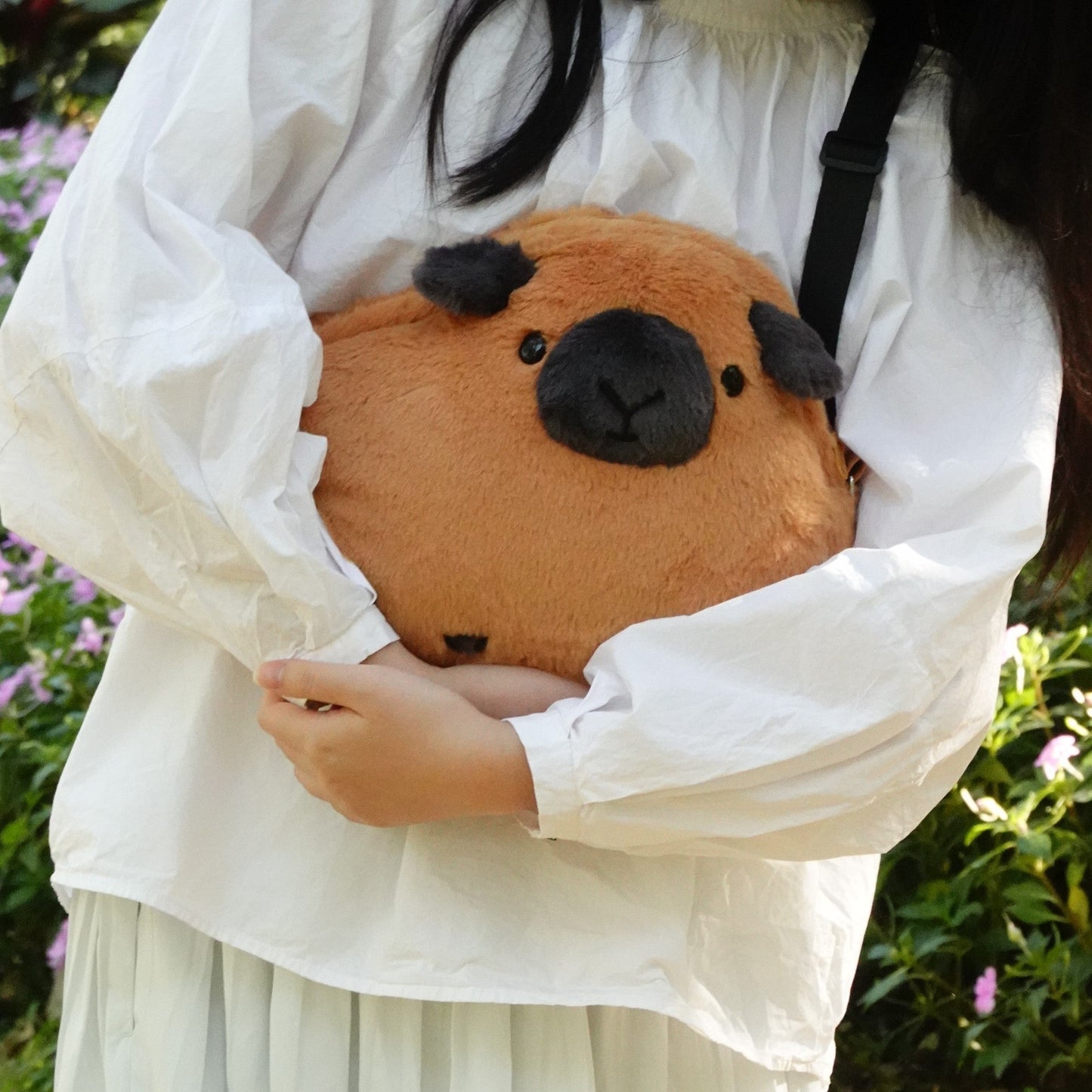 Original Plush Guinea Pig Crossbody Bag