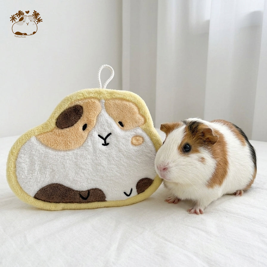 モルモットぬいぐるみハンドタオル
