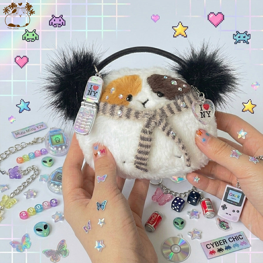 Guinea Pig Plush Coin Purse