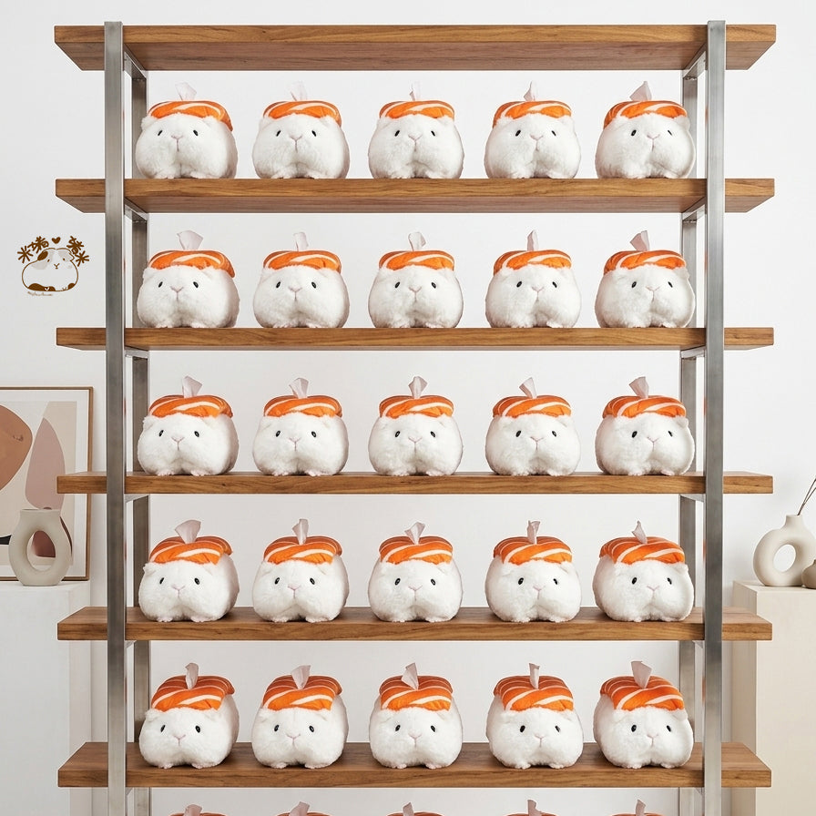 モルモットのぬいぐるみティッシュケース