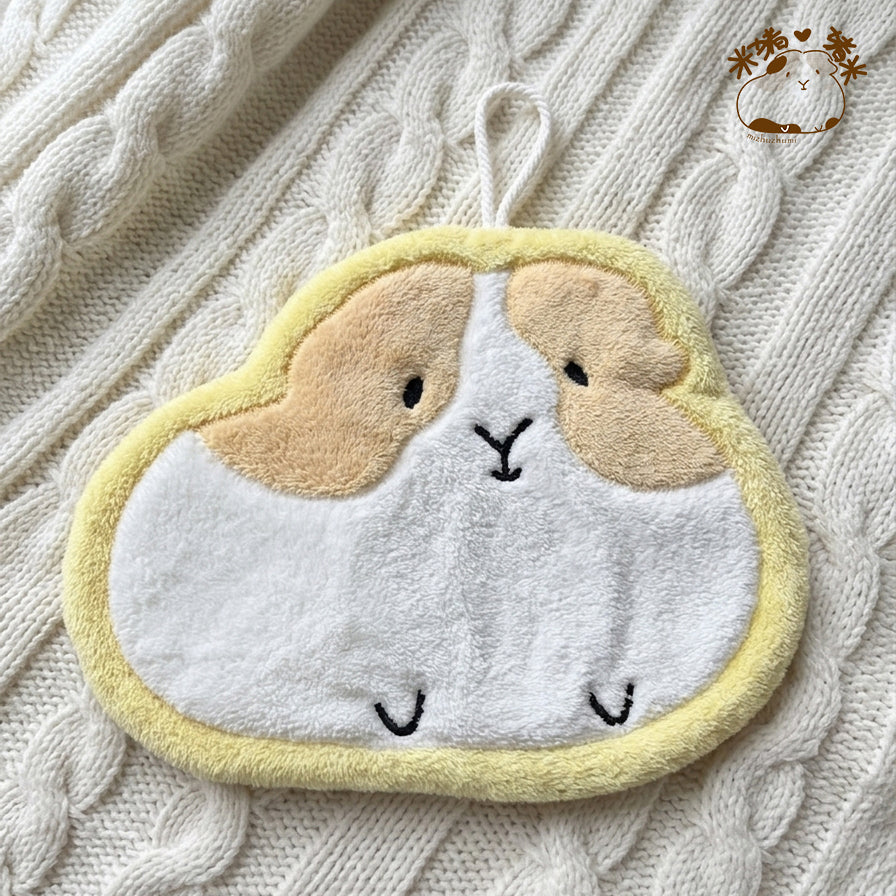 モルモットぬいぐるみハンドタオル