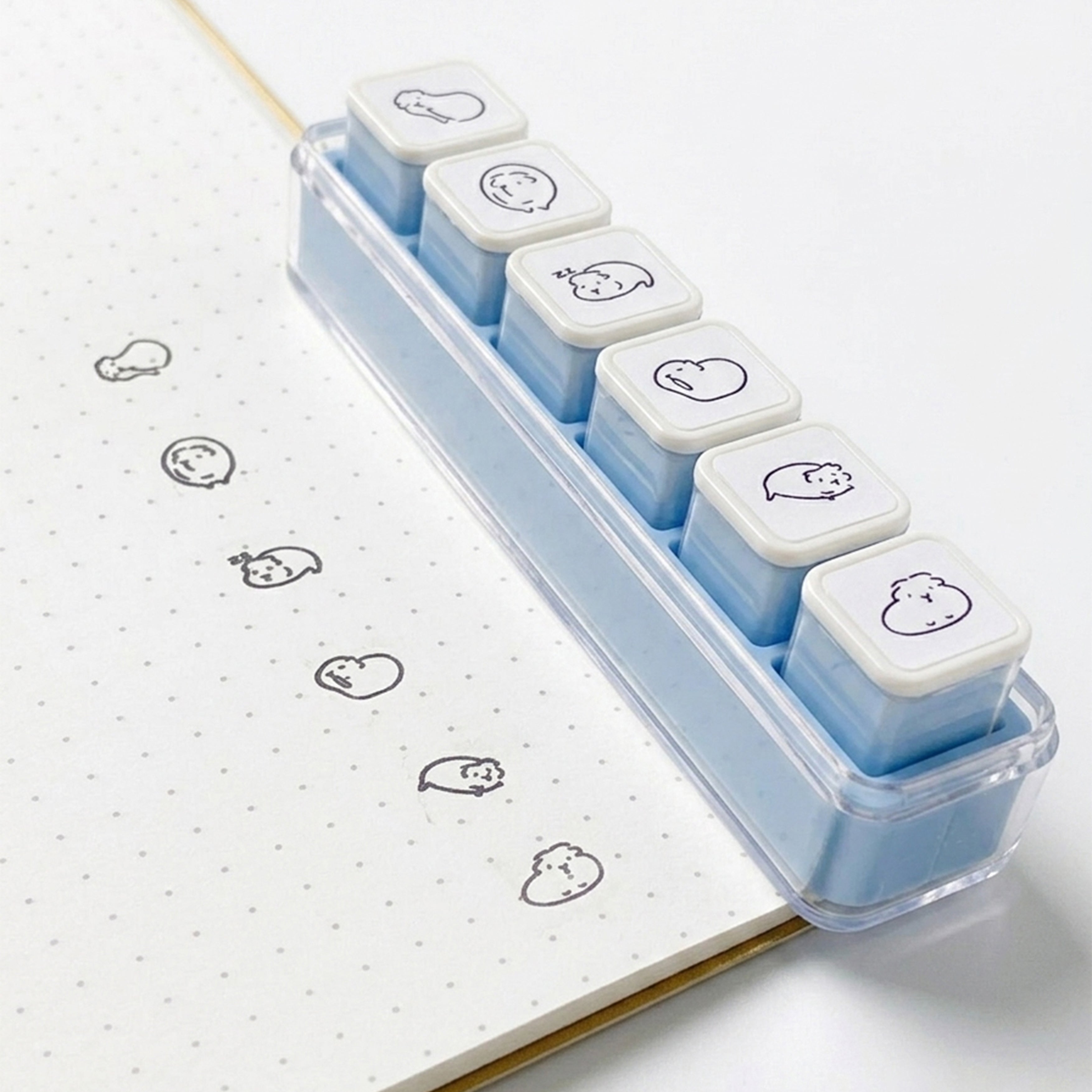 モルモット 6-in-1 取り外し可能スタンプブロック