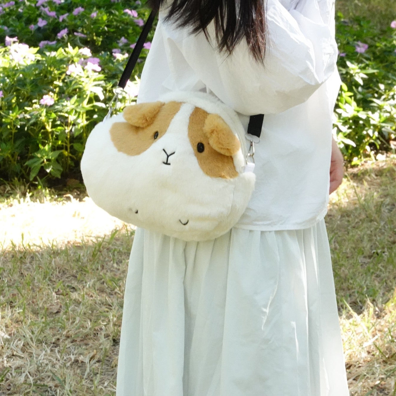Original Plush Guinea Pig Crossbody Bag
