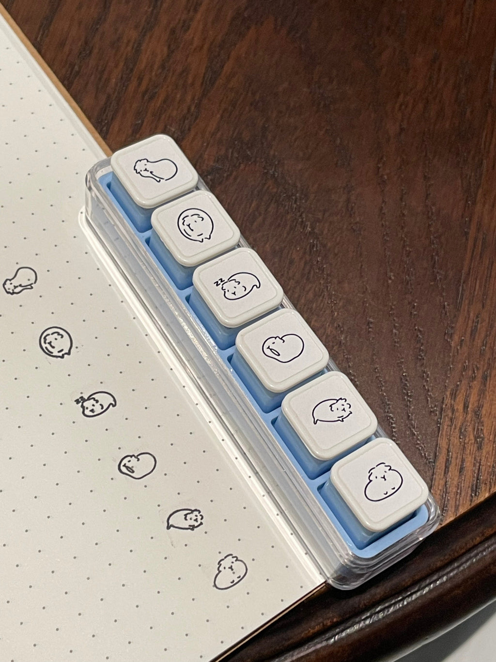 モルモット 6-in-1 取り外し可能スタンプブロック