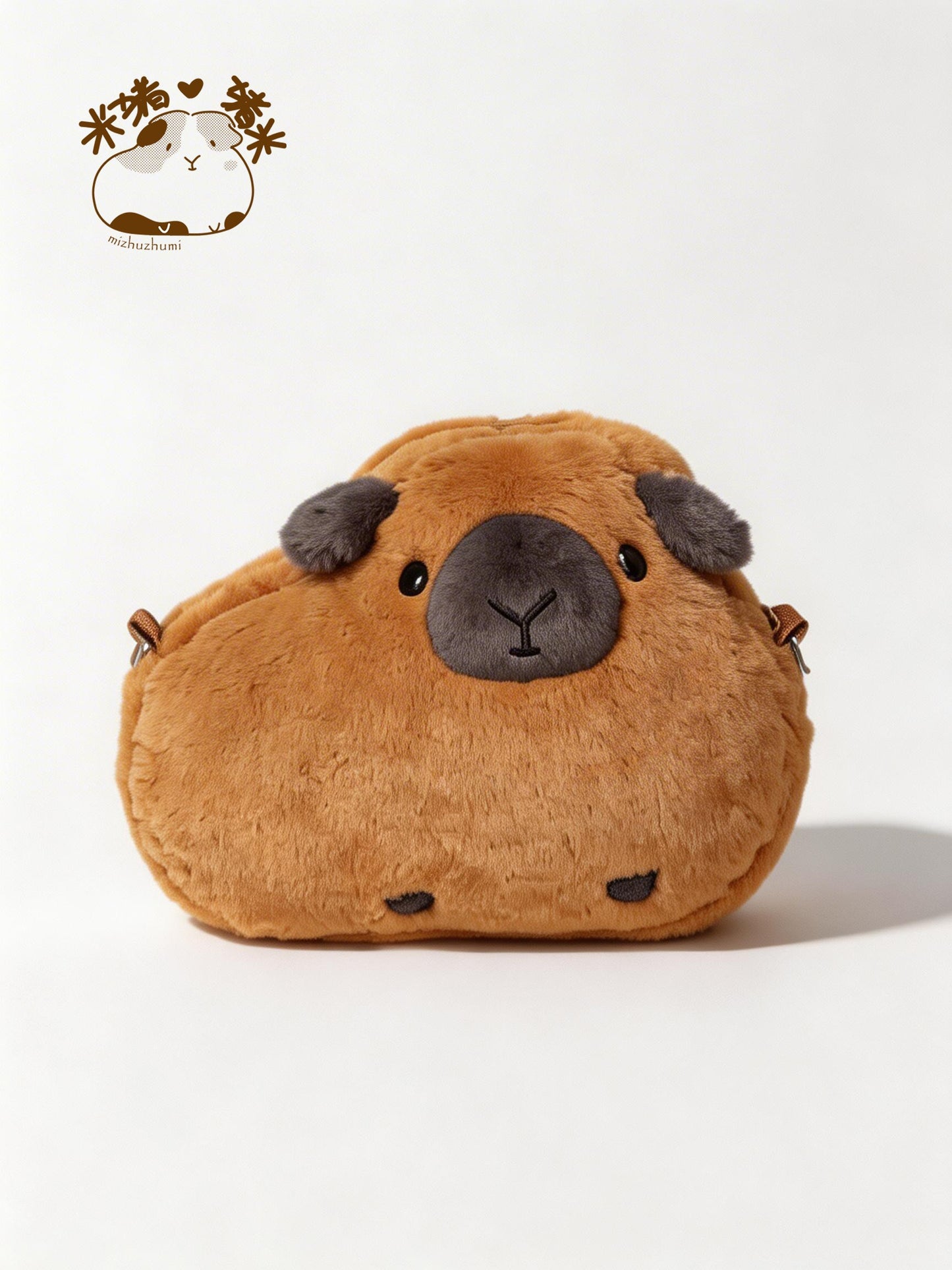 Original Plush Guinea Pig Crossbody Bag