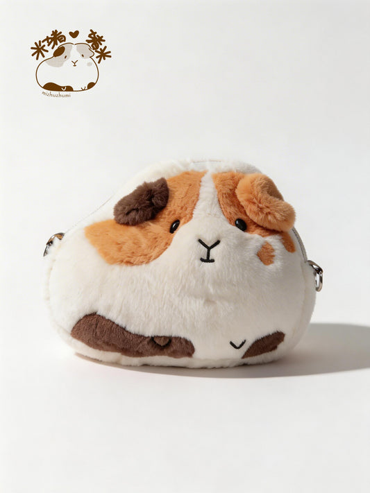 Original Plush Guinea Pig Crossbody Bag
