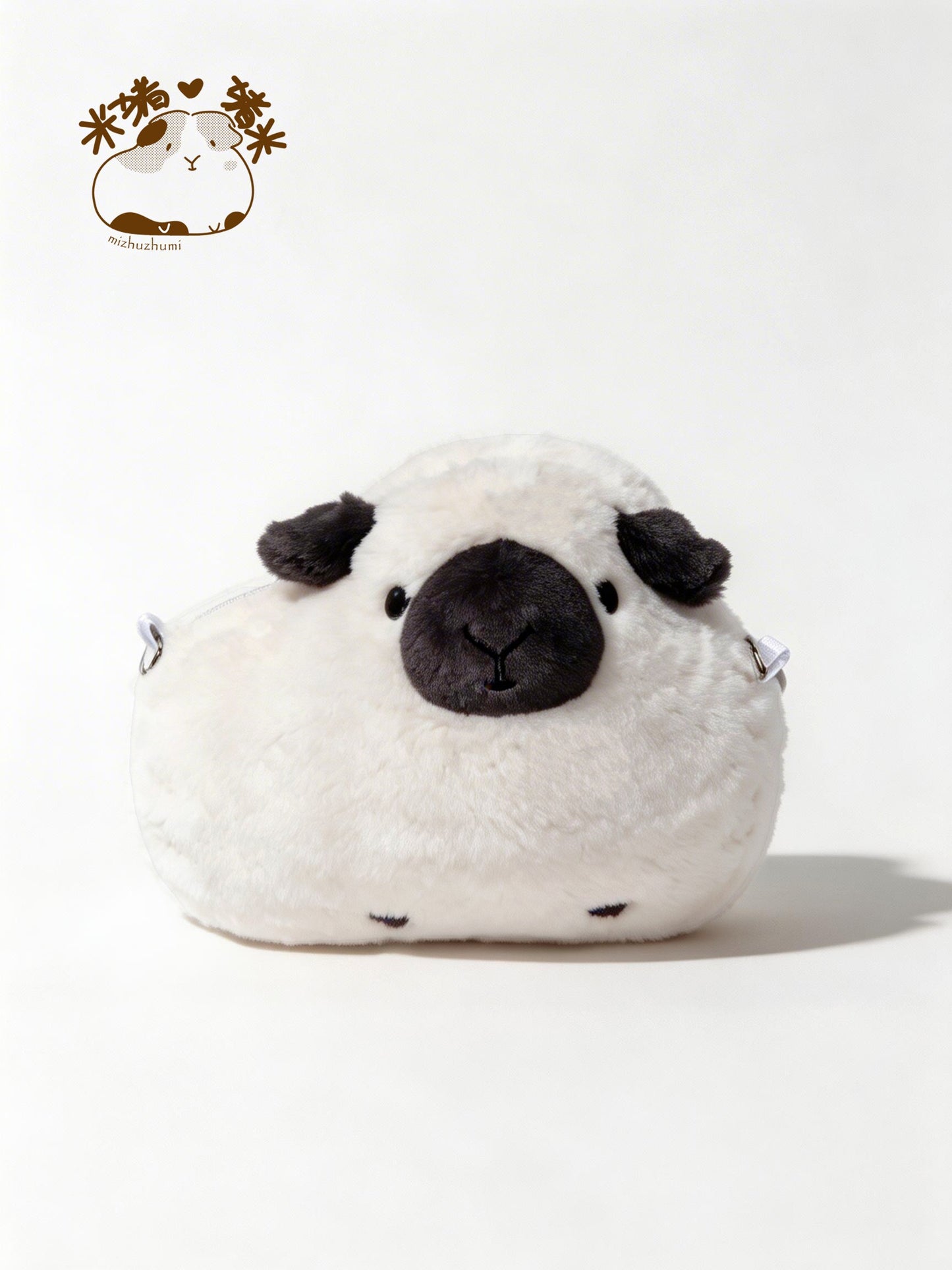 Original Plush Guinea Pig Crossbody Bag