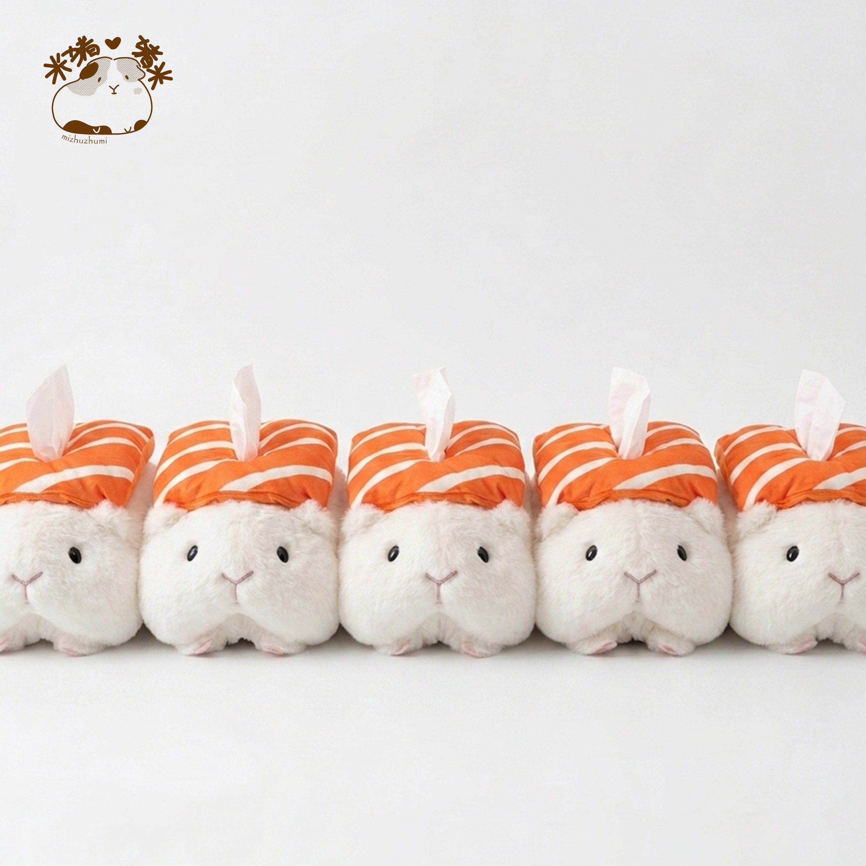 モルモットのぬいぐるみティッシュケース