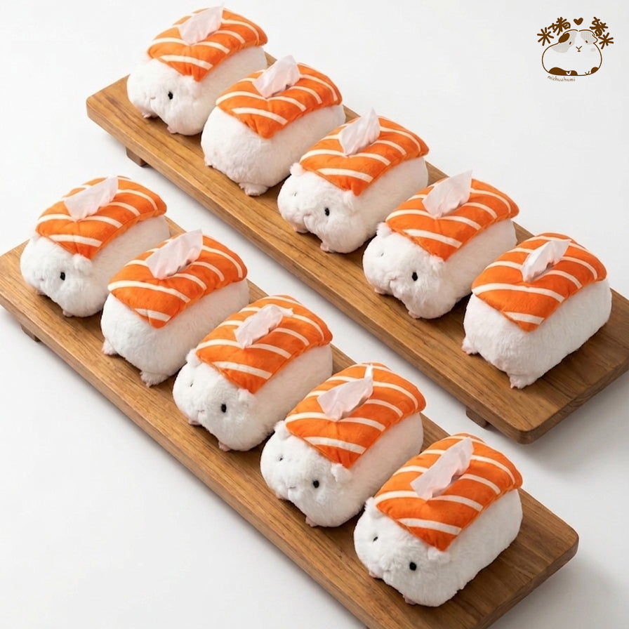 モルモットのぬいぐるみティッシュケース