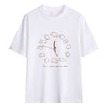 「ねむねむジーニー」時計柄コットンTシャツ