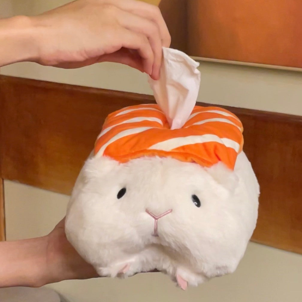 モルモットのぬいぐるみティッシュケース