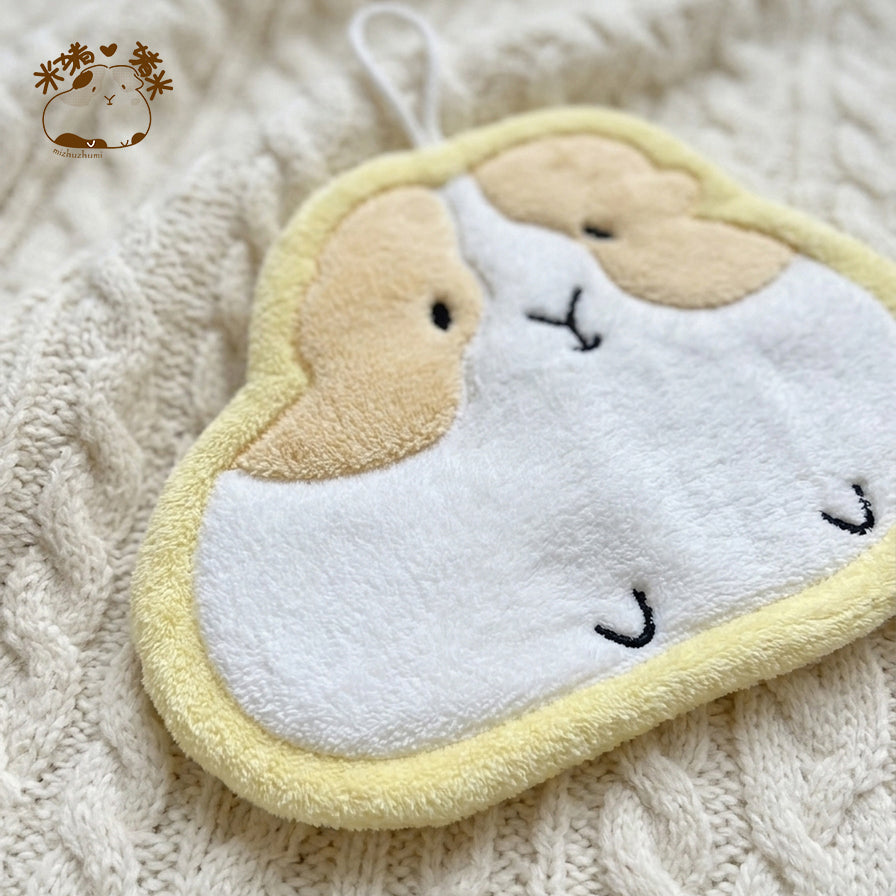 モルモットぬいぐるみハンドタオル