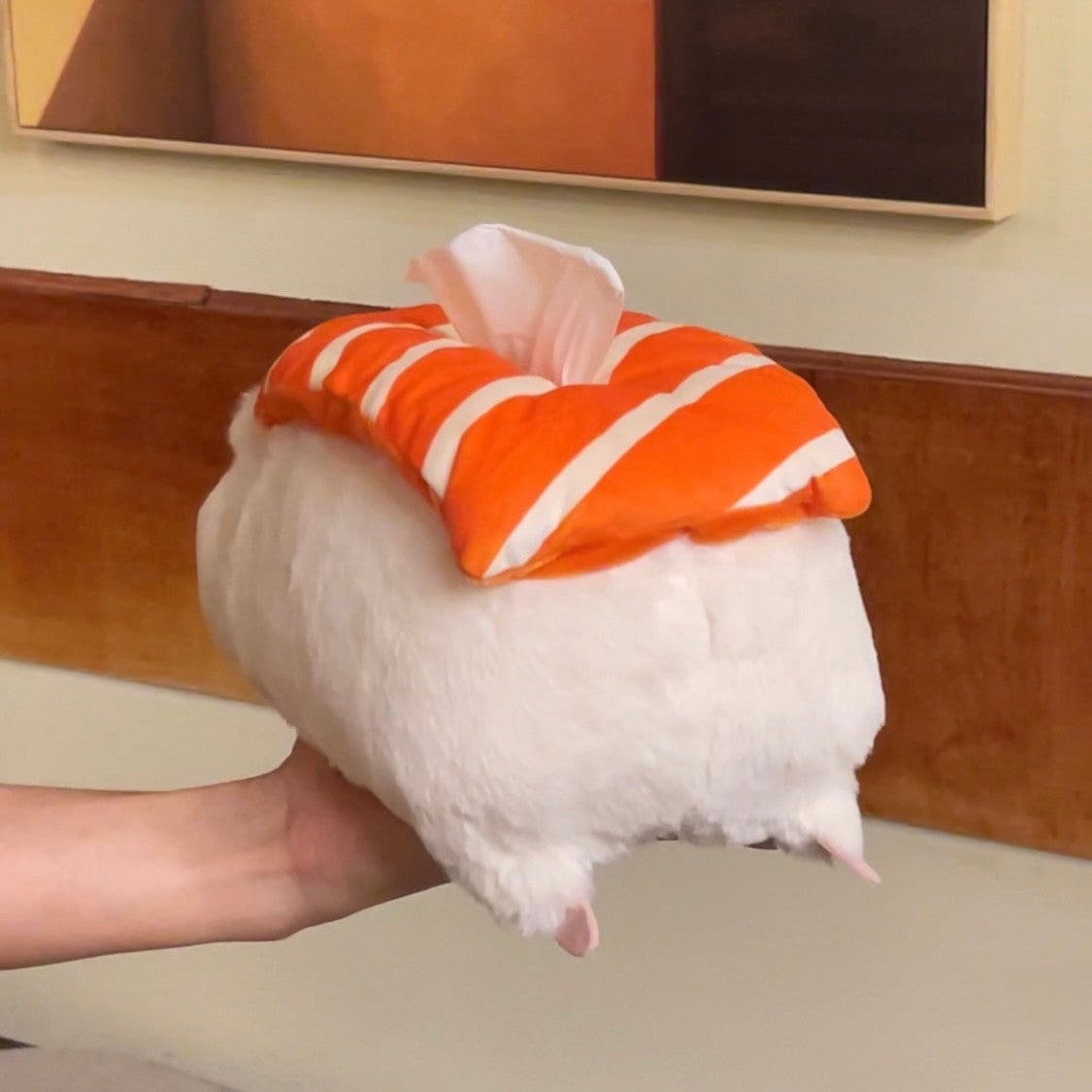 モルモットのぬいぐるみティッシュケース