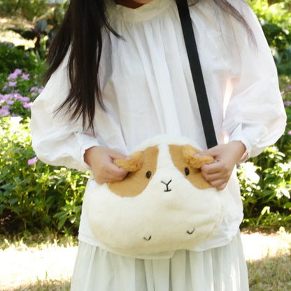 Original Plush Guinea Pig Crossbody Bag