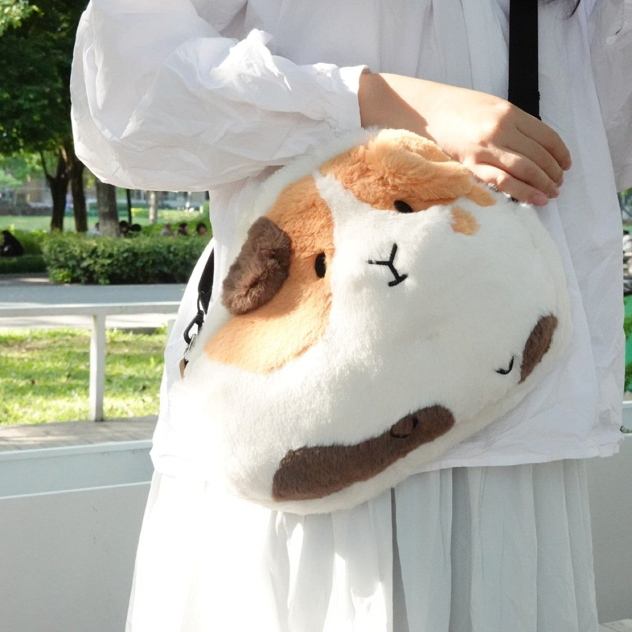 Original Plush Guinea Pig Crossbody Bag