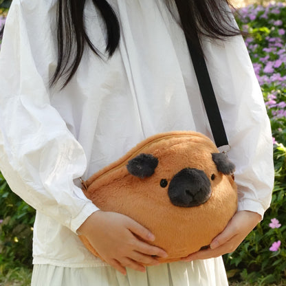 Original Plush Guinea Pig Crossbody Bag