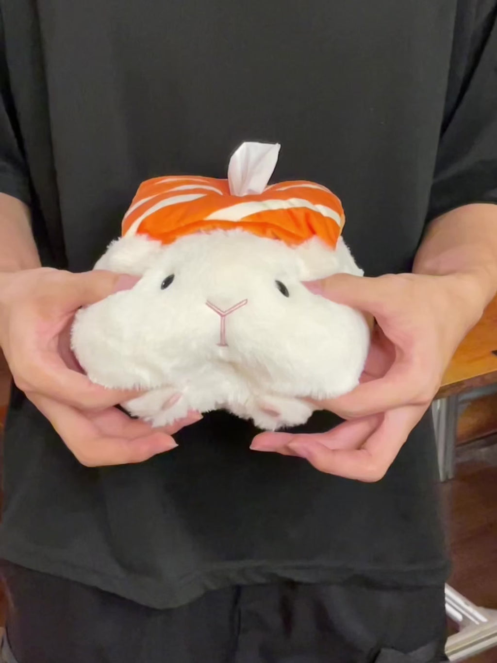 モルモットのぬいぐるみティッシュケース