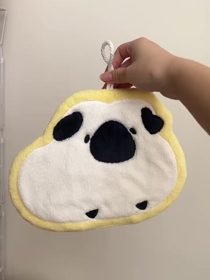 モルモットぬいぐるみハンドタオル