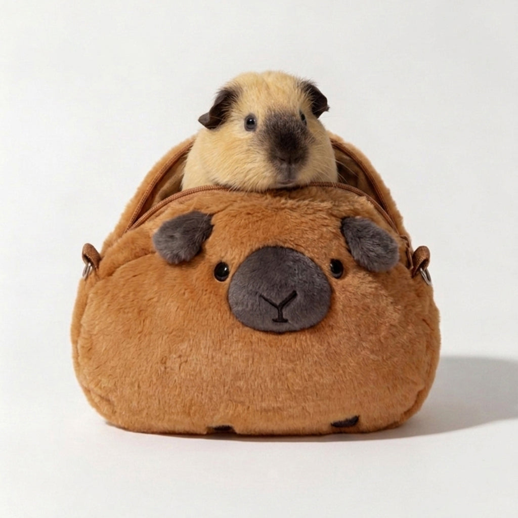 モルモットぬいぐるみクロスボディバッグ
